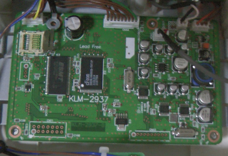 The mainboard of the Wavedrum Oriental